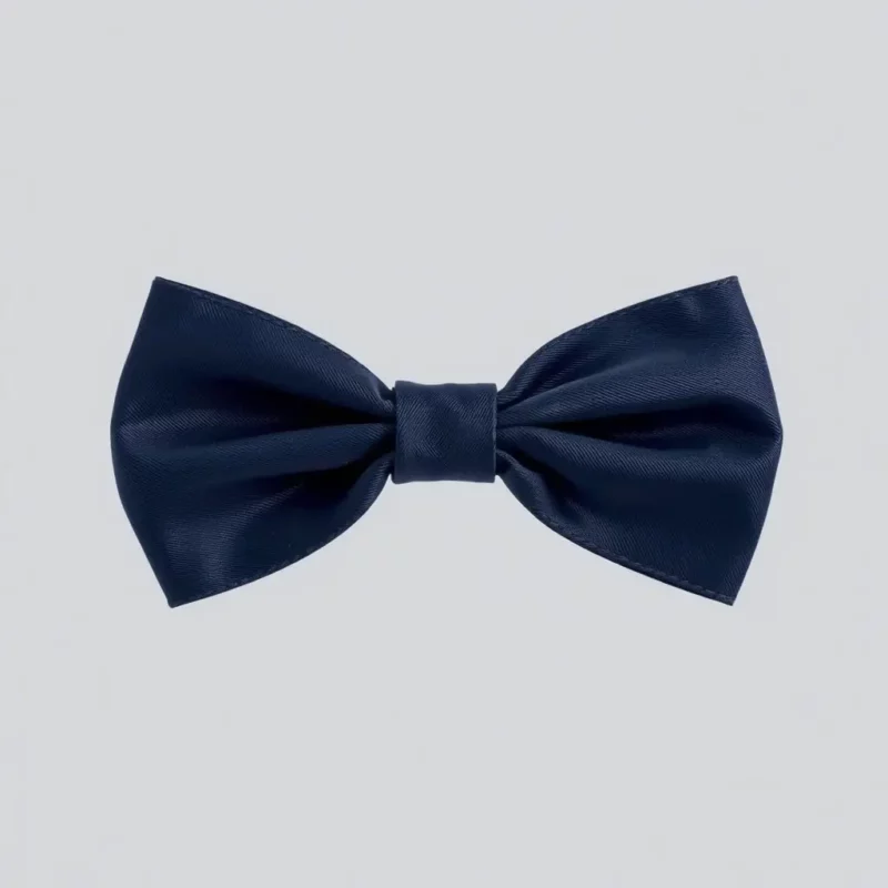 Navy Blue Bow